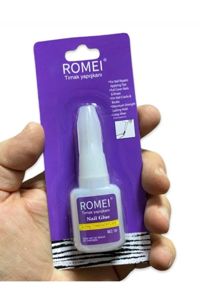 Kaliteli Tırnak Yapıştırıcısı - Nail Glue Brush On