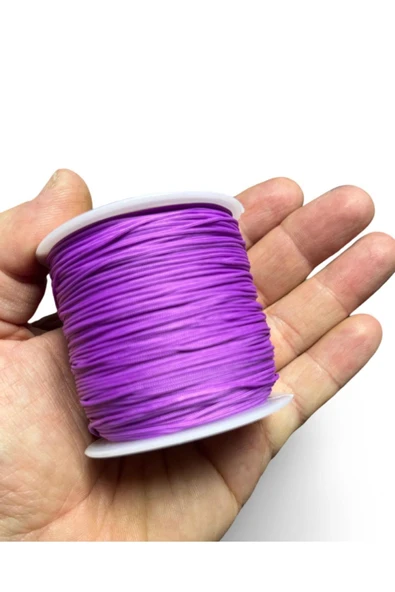 Bileklik ipi - Paraşüt ipi - Takı ipi ( 1 mm kalınlık 100 metre uzunluk - 1 Makara )
