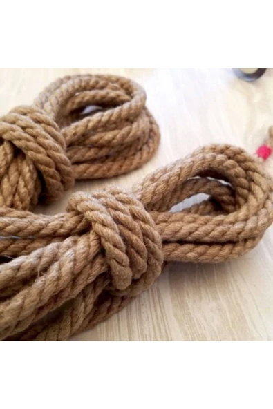 Kedi Tırmalama Ipi Jut Halat 6 Mm 20 Metre