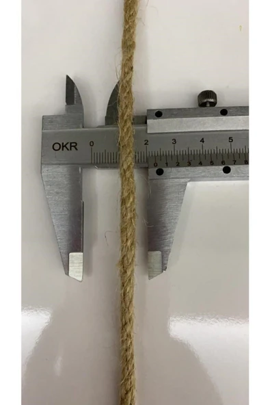 5 Mm Tam 100 Metre Jüt Halat Ip Dekoratif Hasır Ip Kendir - 2