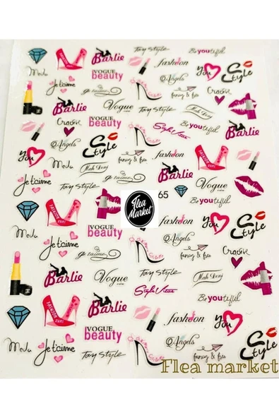 Fashion Style Tırnak Dövmesi