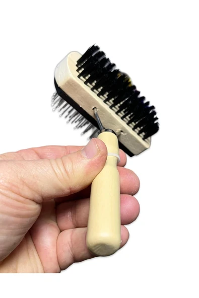 Evcil Hayvan , Tarama , Tüy toplama , Kaşıma aparatı , ( Çift taraflı & Ergonomik ) - 4