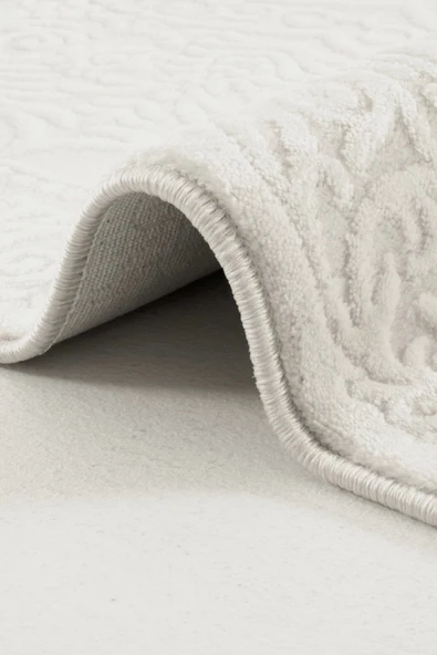 Enti Halı Akik 8601 Beyaz - Resim 2