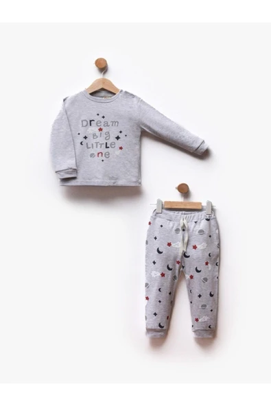 2'Li Unisex Bebek Çocuk Pijama Takım