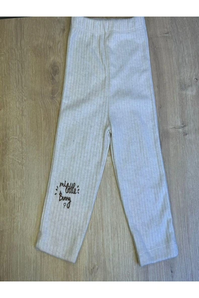 3'Lü Kız Bebek Çocuk İçi Polarlı Ceket 2 İplik Sweatshirt Ve Pantalon Takım - 2