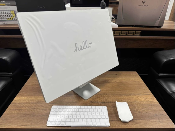 Apple iMac M1 Çip 8GB RAM 256GB SSD macOS 24" 4.5K Retina All In One MGTF3TU/A Gümüş (AÇIK KUTU SIFIR) - 4