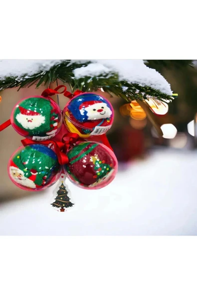 Kıpırık Baby Yeniyıl Hedşyelik 12 Çift Çorap - Resim 3