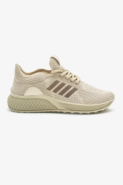 Unisex Ortopedik Spor Ayakkabı Şeritli Bağcıklı Hava Alan Ultra Rahat Hafif Taban Sneaker T-135
