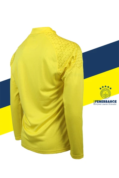 Fenerbahçe Orijinal Lisanslı 23/24 A Takım Futbolcu Yarım Fermuar Sweat - 3