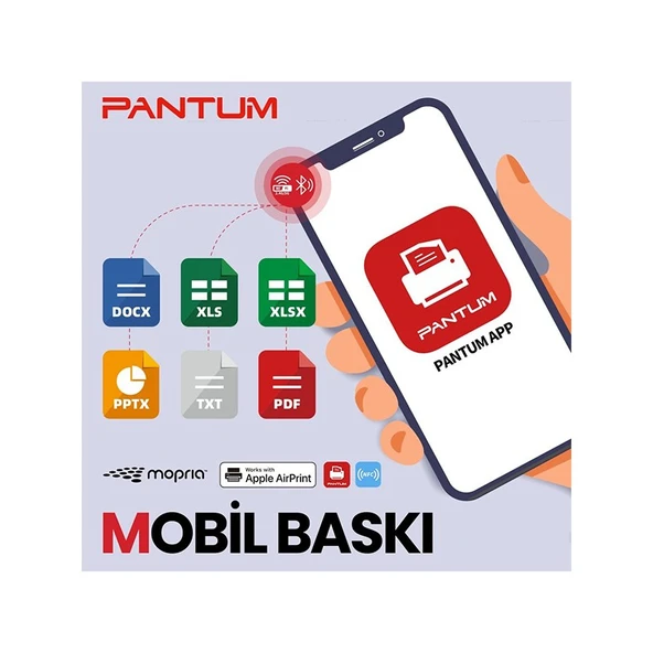 Pantum P2500W Wi-Fi Mono Lazer Yazıcı - 5