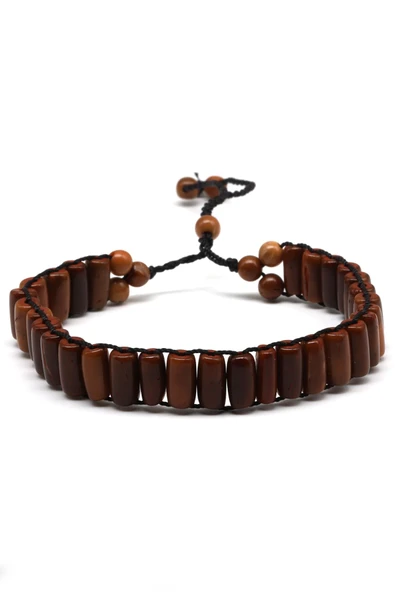 Kuka Makrome Örme Bileklik - Resim 2