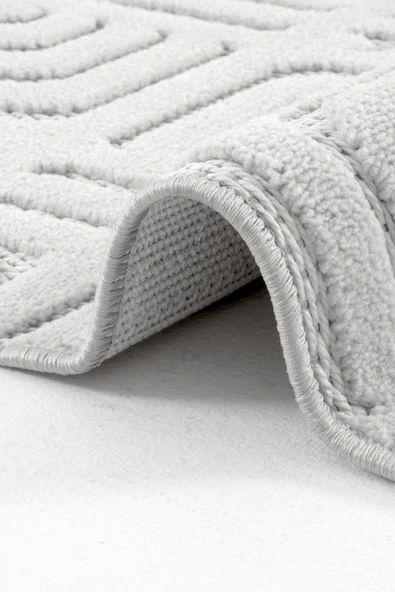 Dekorenti Halı Prag 9211 Açık Gri - Resim 2