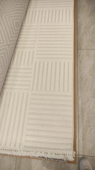 Dekorenti Halı Prag 9201 Krem - Resim 4