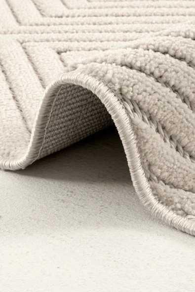 Dekorenti Halı Prag 9208 Bej - Resim 2