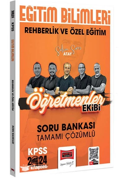 2024 KPSS Eğitim Bilimleri Öğretmenler Ekibi Rehberlik ve Özel Eğitim Tamamı Çözümlü Soru BankYargı