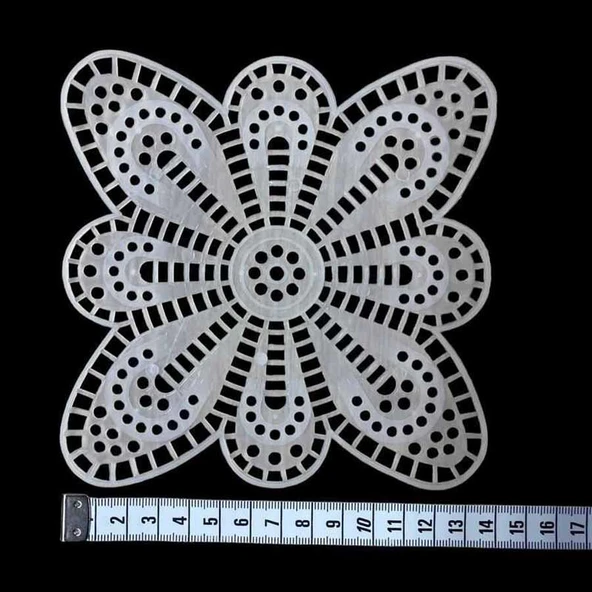 Çanta Kanvası Motif Papatya ( 1 Adet ) - 2