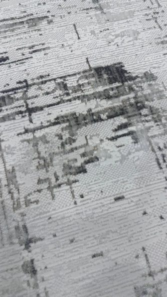 Safyün Halı Kadife KF468 Gri - Resim 3