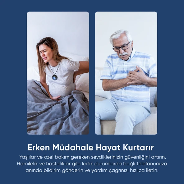 Şımart Akıllı Acil Yardım Butonu Yaşlı ve Hastalar İçin Tek Tuşla Bildirim - 4