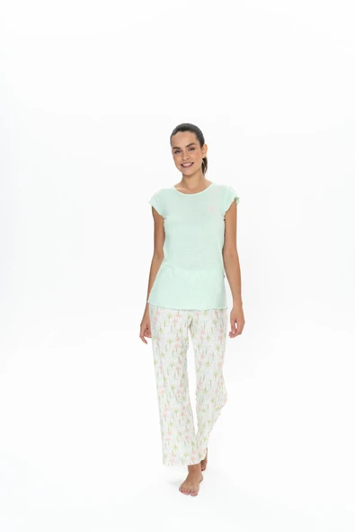 U.S. Polo Assn. 20079 Kadın Pijama Takım