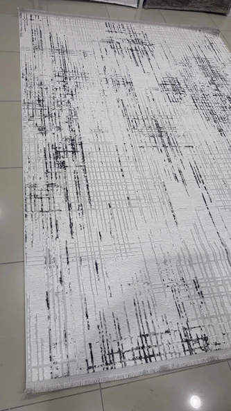 Safyün Halı Kadife KF459 Gri ürün görseli 1