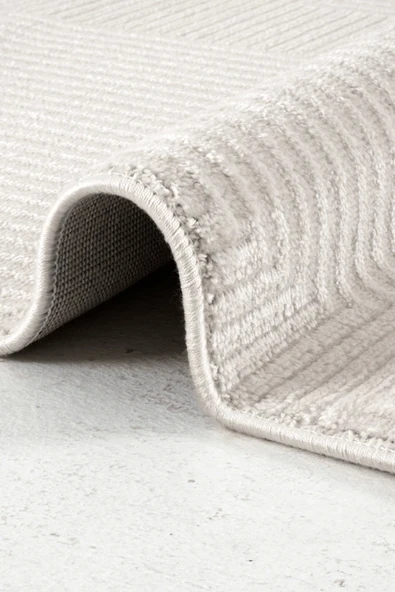 Enti Halı Thema 9413 Beyaz - Resim 2