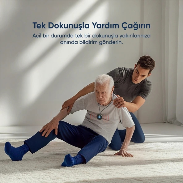 Şımart Akıllı Acil Yardım Butonu Yaşlı ve Hastalar İçin Tek Tuşla Bildirim - 3