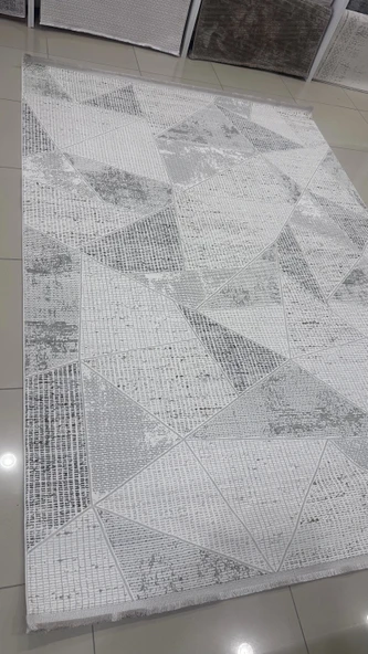 Safyün Halı Kadife KF437 Gri