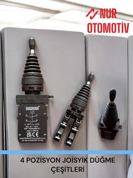 EMAS C PLASTİK 4 POZ DÖNÜŞLÜ JOYİSTİK