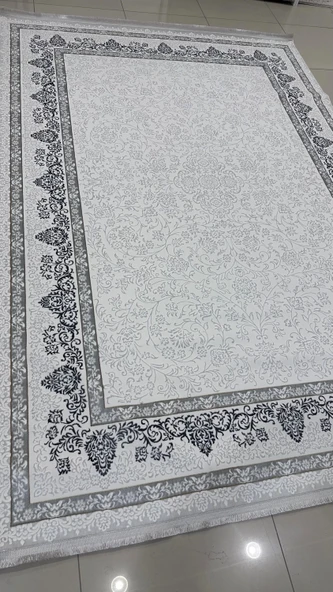 Safyün Halı Kadife KF512 Gri