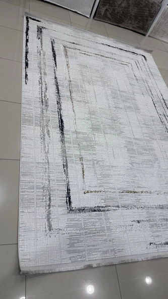 Safyün Halı Kadife KF423 Gri