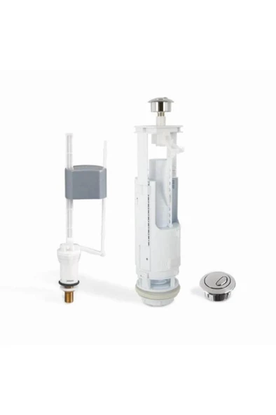 Creavit Lara Duvara Sıfır Klozet + Yavaş Kapanır Kapak + İç Takım Set - Resim 7