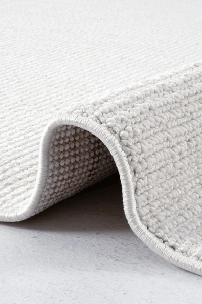 Dekorenti Halı  Piana 1101 Beyaz - Resim 2