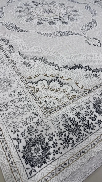 Safyün Halı Kadife KF501 Gri