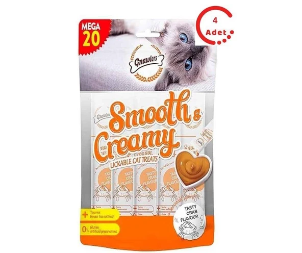 Gnawlers Yengeçli Kedi Ödülü 300 GR 20 Li x 4 Adet