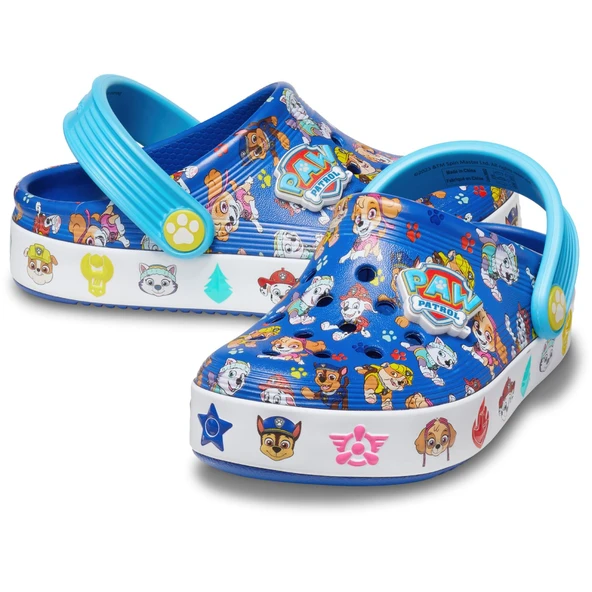 Crocs Paw Patrol Off Court Clg T Çocuk Terlik CR208853-425 - 3
