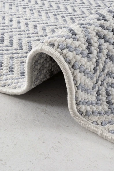 Dekorenti Halı Piana 1113 Mavi - Resim 2