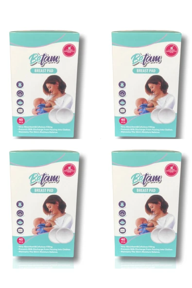 Betam Göğüs Pedi 40'lı 4 PAKET