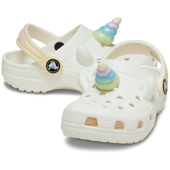 Crocs Classic IAM Rainbow UnicornCgT Çocuk Terlik CR209701-0WV - 3