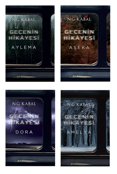 Gecenin Hikayesi Seti Karton Kapak (4 Kitap)