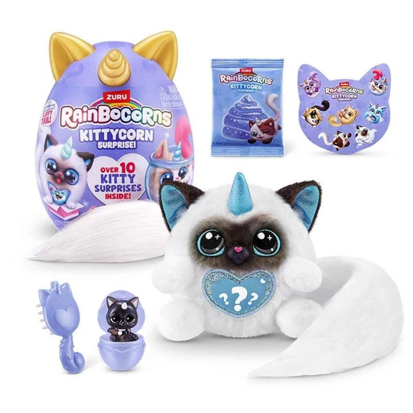 Rainbocorns Kittycorn S3 Sürpriz Paket Beyaz Kuyruk RAR29000-BYZ - 3