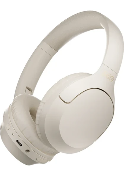 Qcy H2 Pro Aux Kablosuz Bt 5.3 Beyaz Kulaklık Hifi Enc 70 Saat Dinleme Oyun Modu