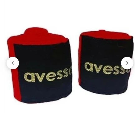 Avessa Boks Bandajı 3.5 Metre %100 Polyester Elastik Boks Bilek Bandajı Bilek Sargısı Çift (2 Adet) ürün görseli