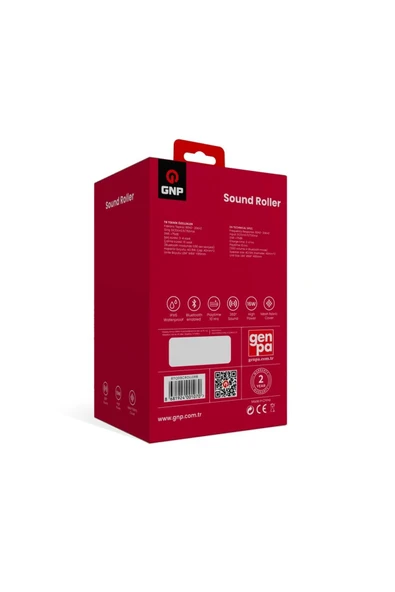 GNP SOUND ROLLER BLUETOOTH HOPARLÖR MAVİ - 3