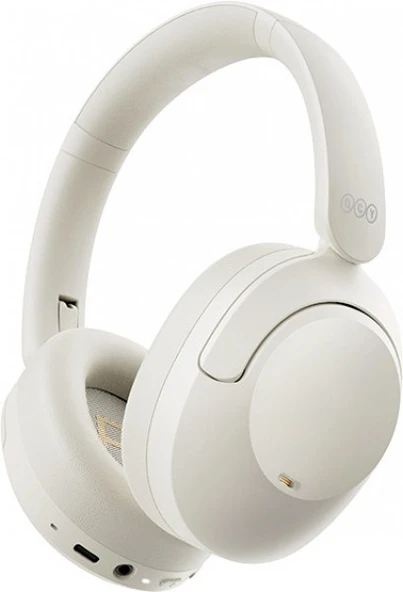 Qcy H4 Beyaz Anc Aux Bluetooth 5.3 Kulaklık Hifi Enc 70 Saat Dinleme Oyun Modu Hibrit