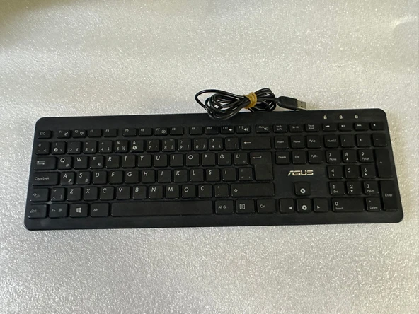 Asus AK1D Q Türkçe Tuşlu Kablolu Klavye 2.EL ÇOK TEMİZ