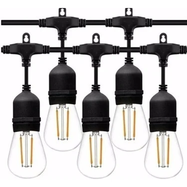 CATA CT-7069 Sarmaşık dış mekan armatür 5 metre eklenebilir E27 bahçe dekoratif aydınlatma ışık