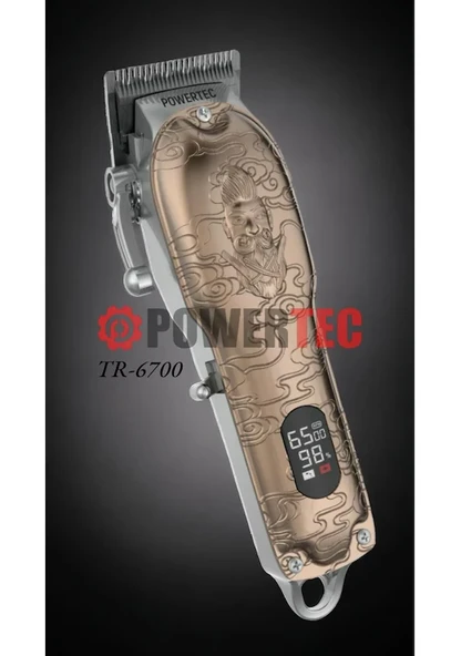 Powertec TR 6700 Tıraş Makinesi Bakır - 2