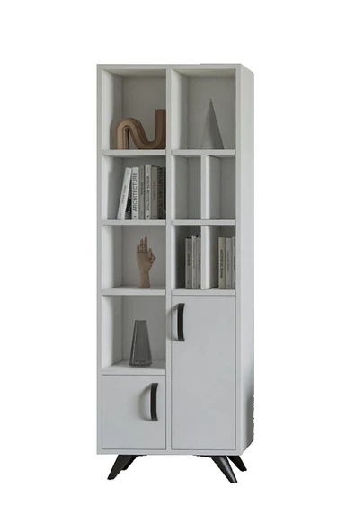 FUHO İda Kitaplık Beyaz - 4