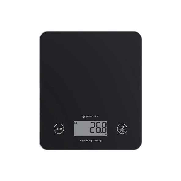 Şımart Akıllı Mutfak Terazisi Bluetooth Destekli Hassas Dijital Ölçüm