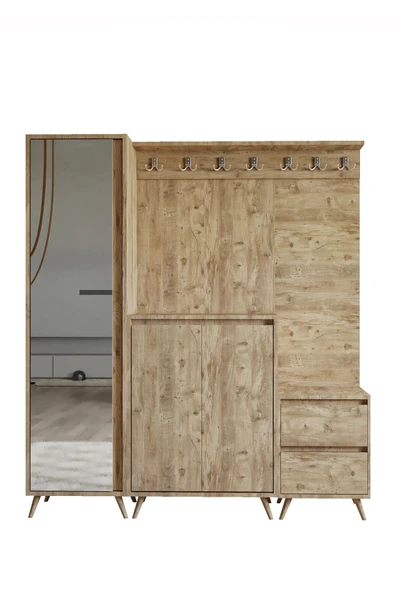 FUHO Lora Portmanto Atlantik Çam - Resim 2